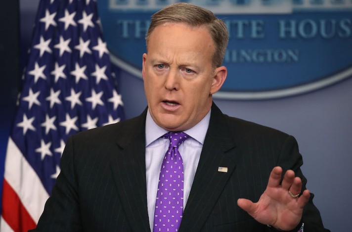 Sean Spicer Holds Daily Press Briefing At White House